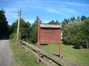 Intrarea în localitate