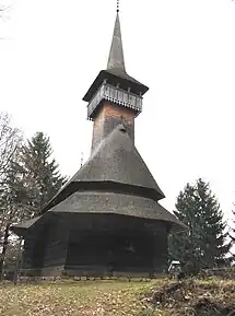 Biserica de lemn „Adormirea Maicii Domnului” din Călinești-Susani