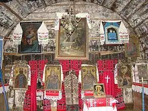 Biserica de lemn din Săcălășeni (iconostasul)