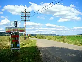 Intrarea în localitate