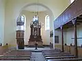 Biserica evanghelică (interiorul)