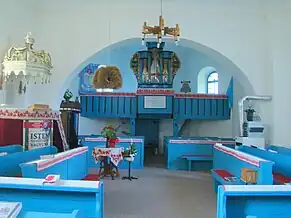 Biserica reformată (interior)