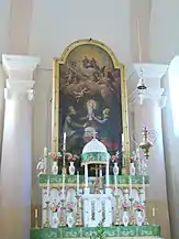 Altarul bisericii romano-catolice