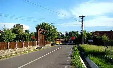 Intrarea în localitate