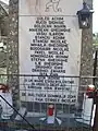 Monumentul eroilor (detaliu)