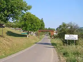 Intrarea în localitate