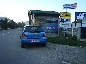 Intrarea în localitate