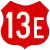 13E