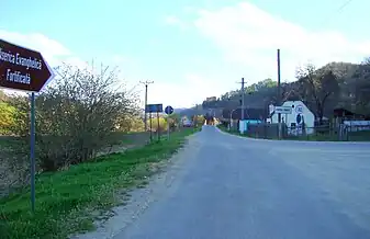 Intrarea în localitate