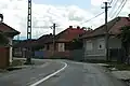 DN7C trecând prin Cârțișoara
