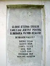 Monumentul eroilor (detaliu)