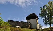 Biserica fortificată din ȚapuMachetă - Reconstituire pentru bisserica din ŢapuPlanul fortificaţiei din Țapu