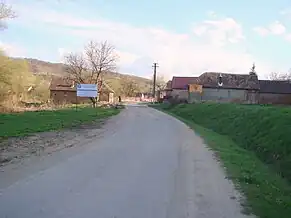 Intrarea în localitate