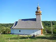 Biserica „Schimbarea la Față” din Bădăcin, foto: august 2016.