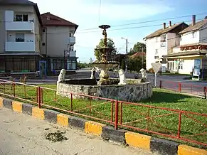 Hida, fântâna arteziană din centrul localității