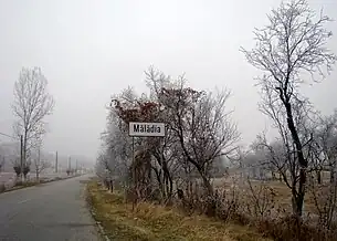 Intrarea în localitate