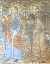 Detaliu din friza Apostolilor