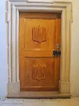 Intrarea în sacristie