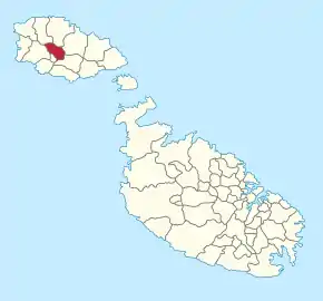 Poziția localității Victoria