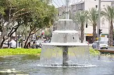 Făntâna arteziană din bazinul ecologic