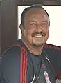 Rafael Benitez, Valencia's most successful manager, with 2 league titles and 1 UEFA Cup over the period of three years.