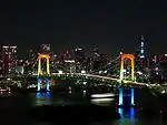 Rainbow Bridge şi Tokyo Tower