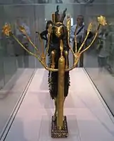 În această imagine se observă atenția pentru detalii a celui ce a realizat această figurină