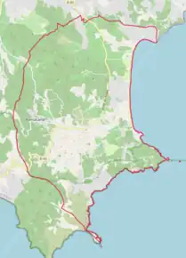 Poziția localității Ramatuelle