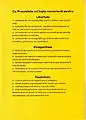 Afiș electoral cu dezideratele lui Ion Rațiu, 1990