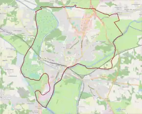 Poziția localității Redon