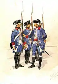 Regiment de Infanterie, 1762