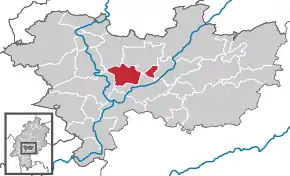 Poziția localității Reichelsheim