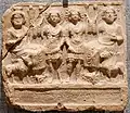 Relief înfățișând zeii, Palmira, 121 î.Hr.