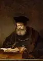 Rembrandt, Uczony przy pulpicie (1641)