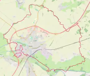 Poziția localității Rethel