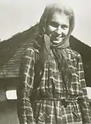 Maria Plop (soția lui Toma Arnăuțoiu), Munții Făgăraș (sud).