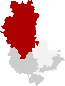 Arondismentul Villefranche-sur-Saône în cadrul departamentului Rhône