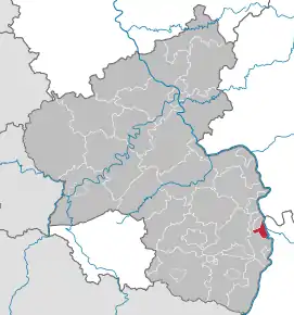 Poziția localității Ludwigshafen am Rhein
