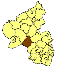 Poziția regiunii Birkenfeld