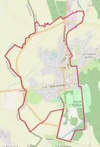 Poziția localității Richelieu