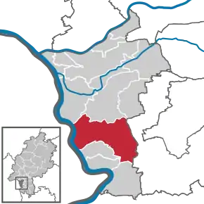 Poziția localității Riedstadt