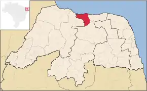 Poziția localității Macau