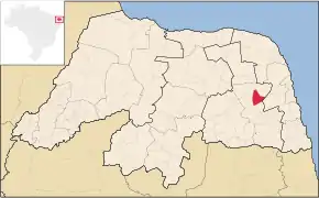 Poziția localității São Pedro