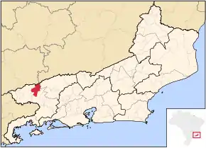 Poziția localității Quatis