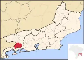 Poziția localității Rio Claro (Rio de Janeiro)