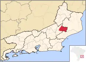 Poziția localității Santa Maria Madalena