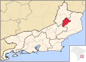 Poziția localității São Fidélis