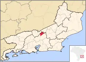 Poziția localității São José do Vale do Rio Preto