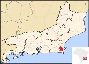 Poziția localității São Pedro da Aldeia