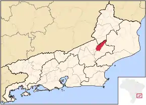 Poziția localității São Sebastião do Alto